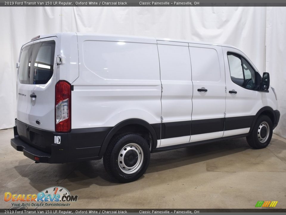 2019 Ford Transit Van 150 LR Regular Oxford White / Charcoal black Photo #2