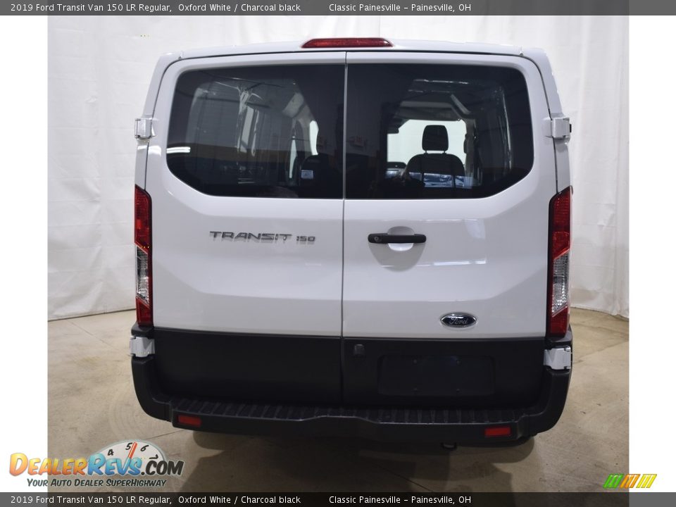 2019 Ford Transit Van 150 LR Regular Oxford White / Charcoal black Photo #3