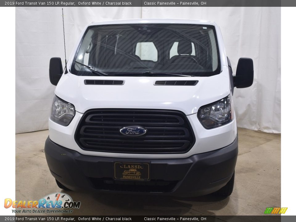 2019 Ford Transit Van 150 LR Regular Oxford White / Charcoal black Photo #4