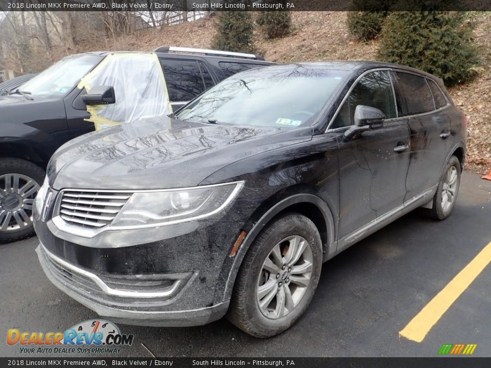 2018 Lincoln MKX Premiere AWD Black Velvet / Ebony Photo #1