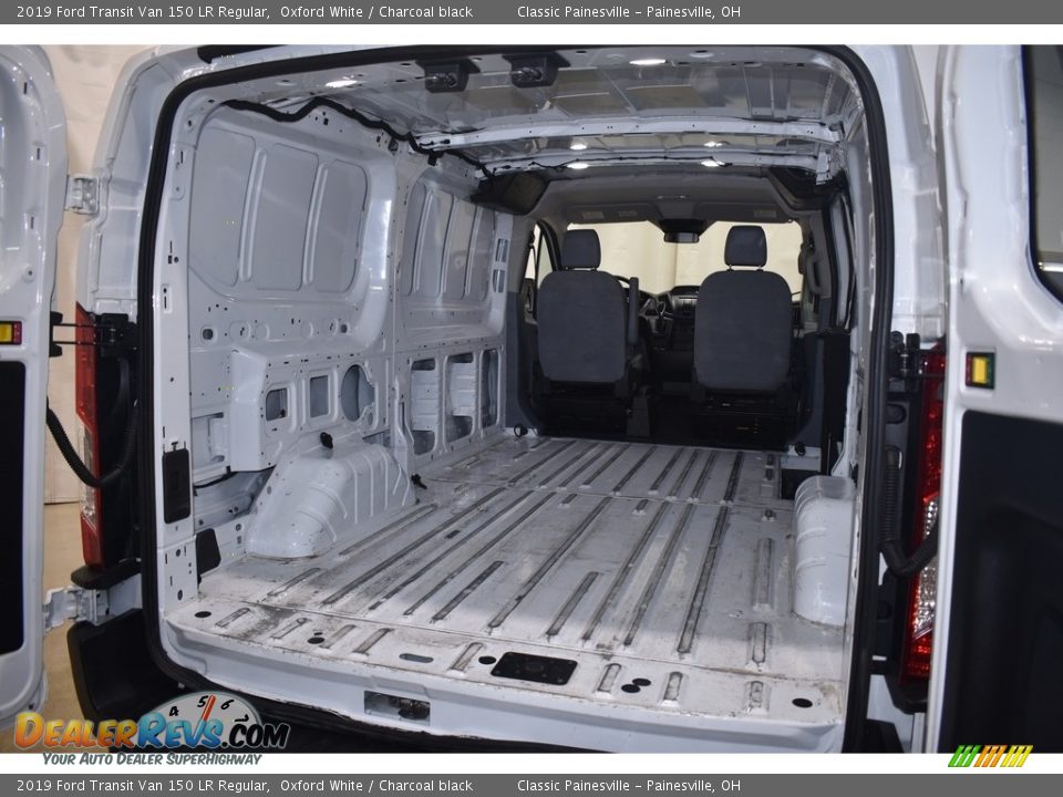 2019 Ford Transit Van 150 LR Regular Oxford White / Charcoal black Photo #7