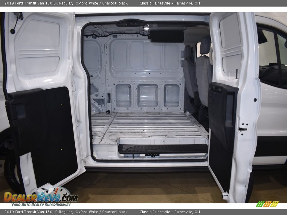 2019 Ford Transit Van 150 LR Regular Oxford White / Charcoal black Photo #8