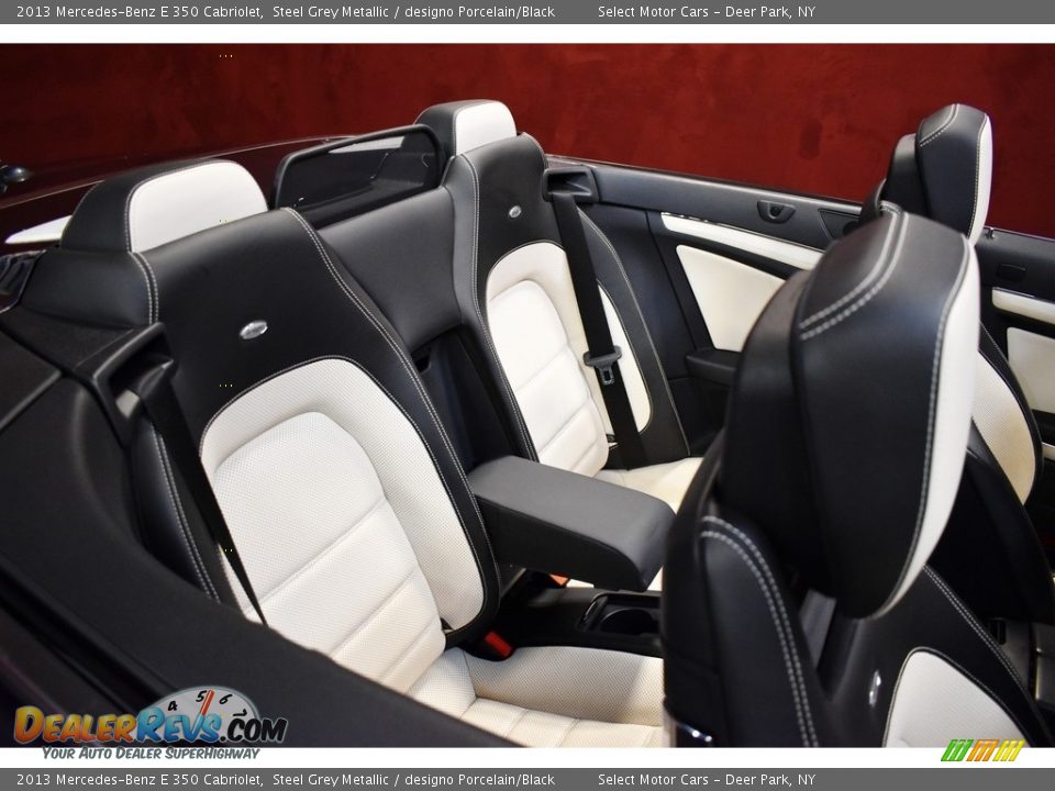 Rear Seat of 2013 Mercedes-Benz E 350 Cabriolet Photo #18