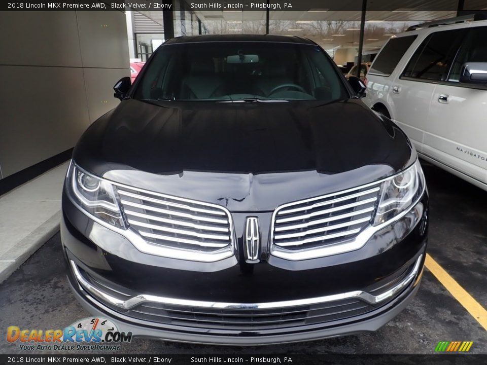 2018 Lincoln MKX Premiere AWD Black Velvet / Ebony Photo #3