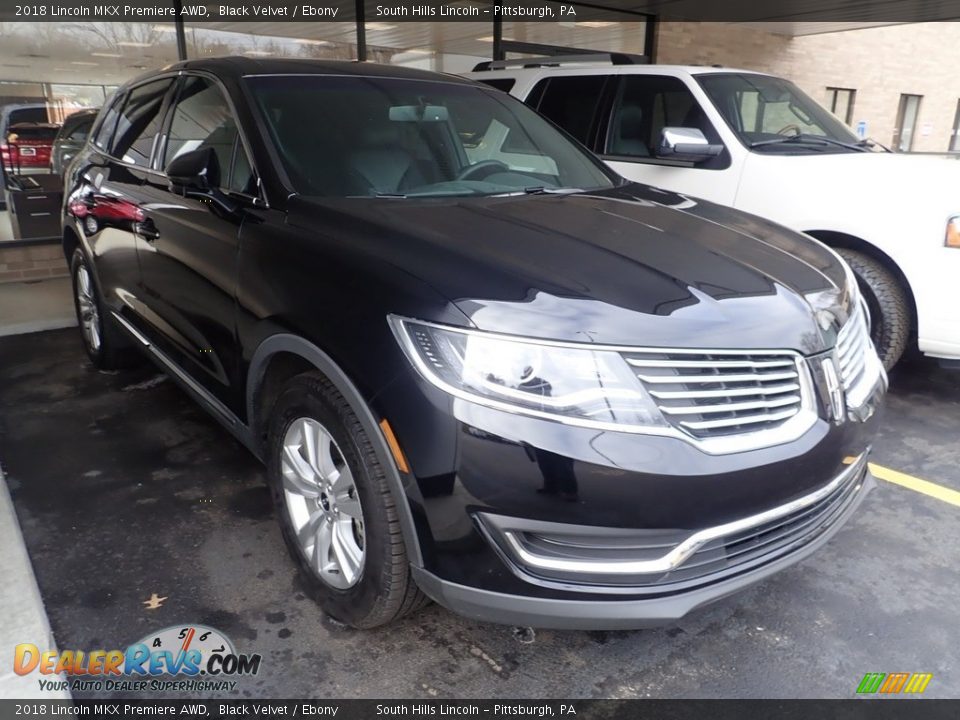 2018 Lincoln MKX Premiere AWD Black Velvet / Ebony Photo #4