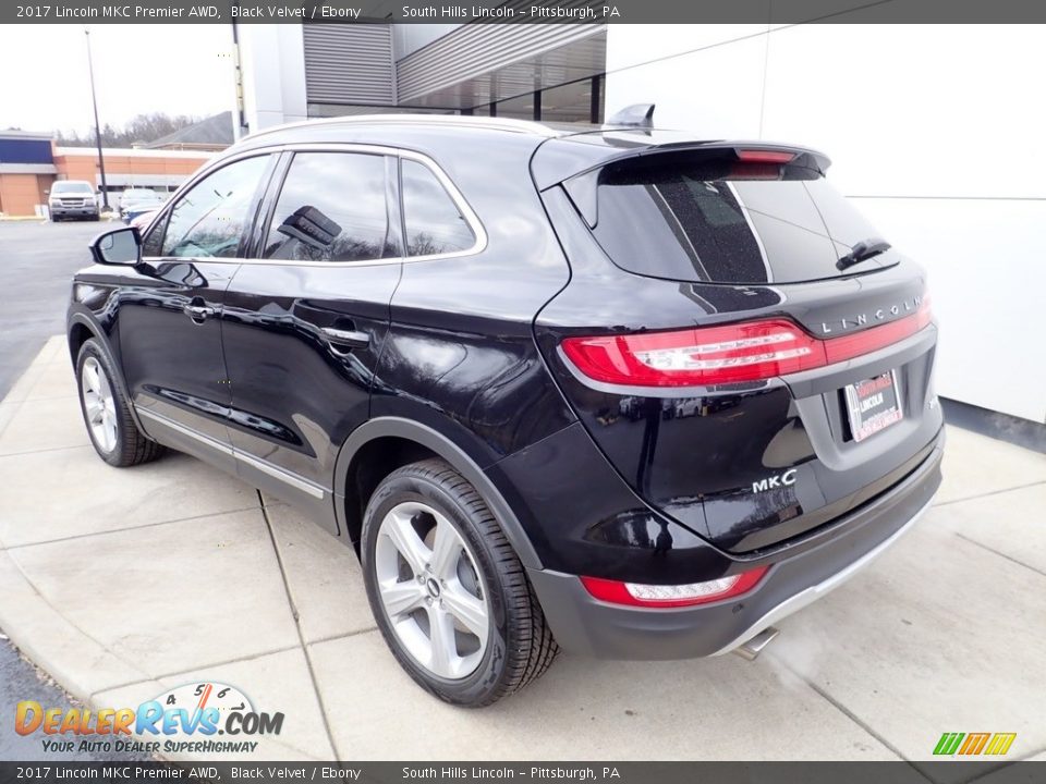 2017 Lincoln MKC Premier AWD Black Velvet / Ebony Photo #3