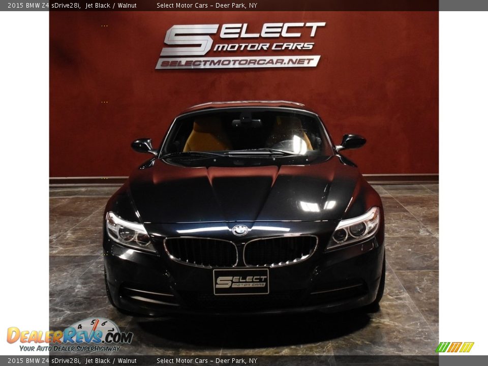 2015 BMW Z4 sDrive28i Jet Black / Walnut Photo #2