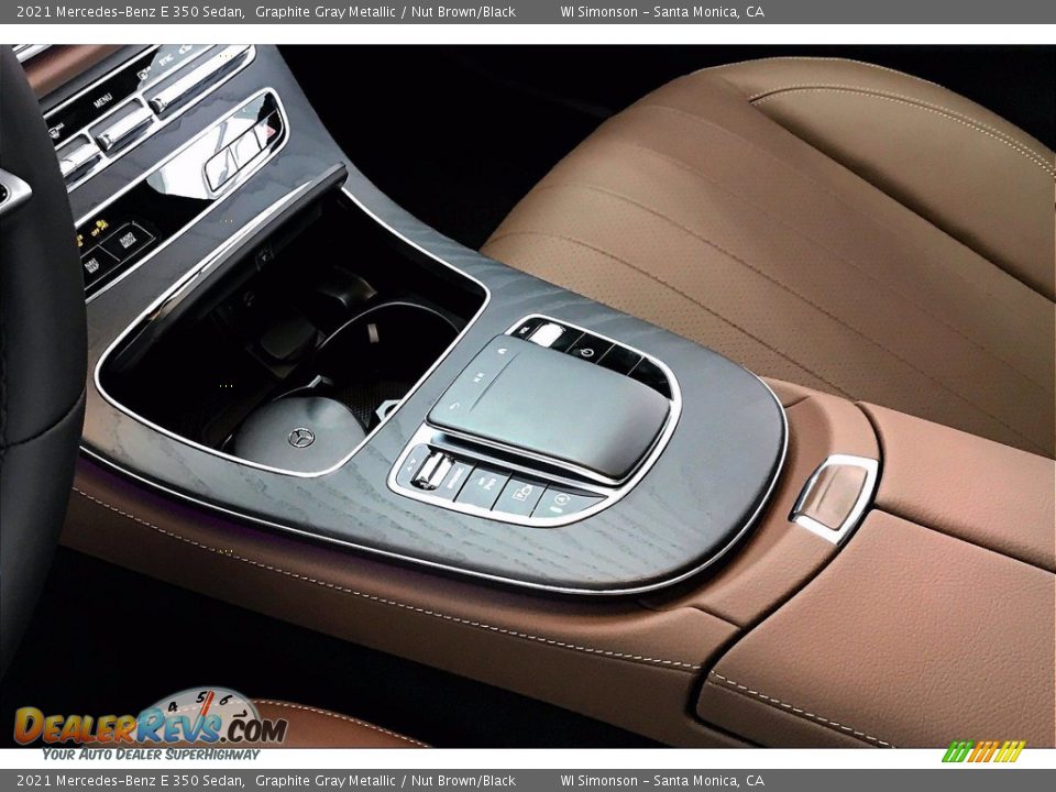 2021 Mercedes-Benz E 350 Sedan Graphite Gray Metallic / Nut Brown/Black Photo #7