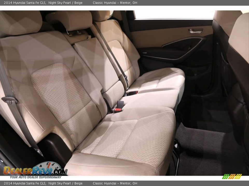 2014 Hyundai Santa Fe GLS Night Sky Pearl / Beige Photo #14