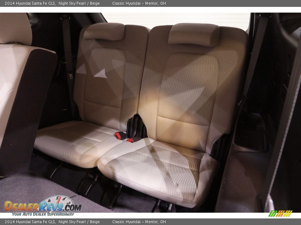 2014 Hyundai Santa Fe GLS Night Sky Pearl / Beige Photo #17