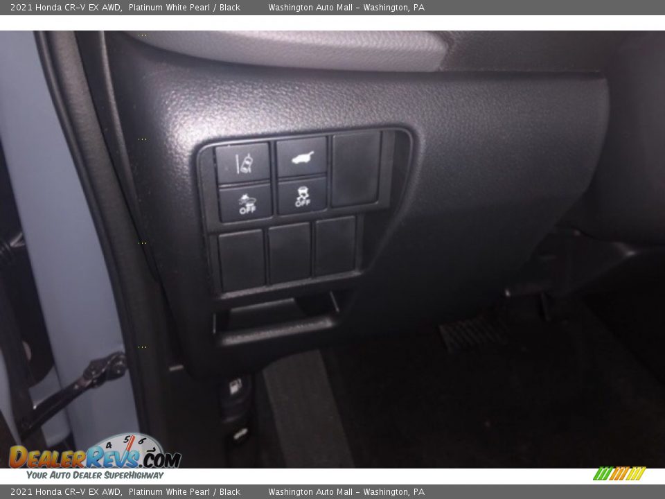 2021 Honda CR-V EX AWD Platinum White Pearl / Black Photo #8