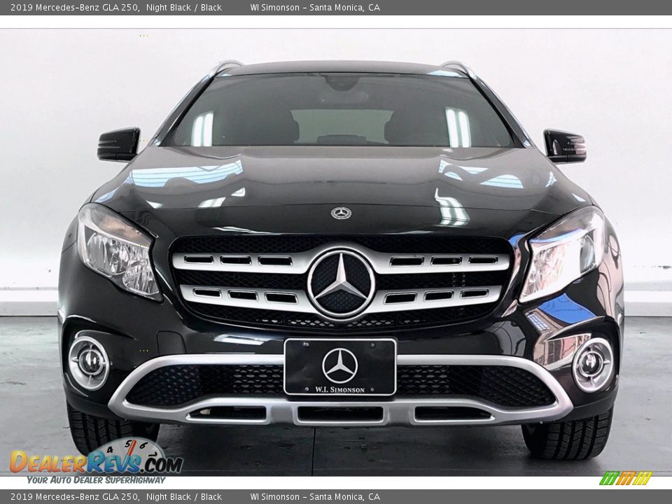 2019 Mercedes-Benz GLA 250 Night Black / Black Photo #2