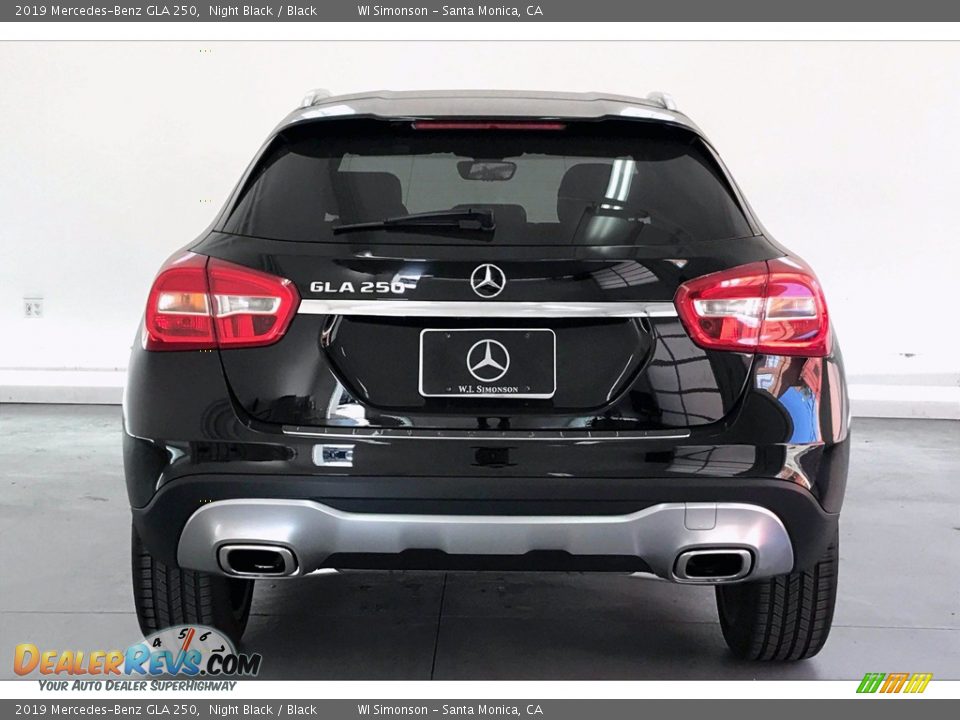 2019 Mercedes-Benz GLA 250 Night Black / Black Photo #3