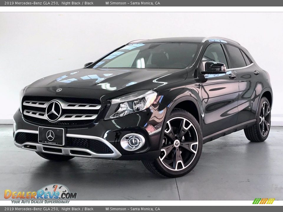 2019 Mercedes-Benz GLA 250 Night Black / Black Photo #12