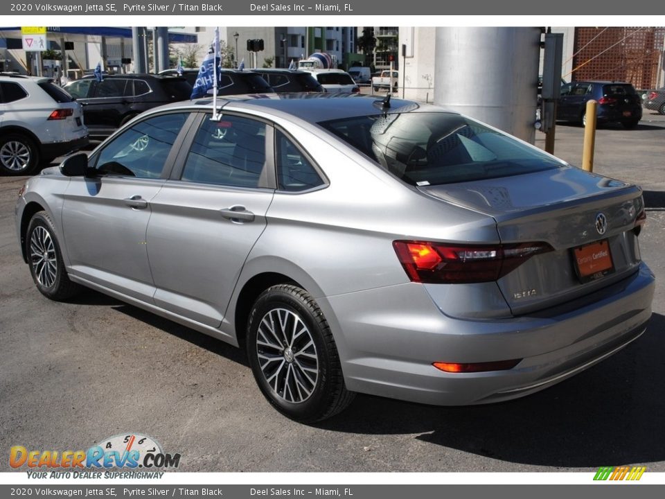 2020 Volkswagen Jetta SE Pyrite Silver / Titan Black Photo #6