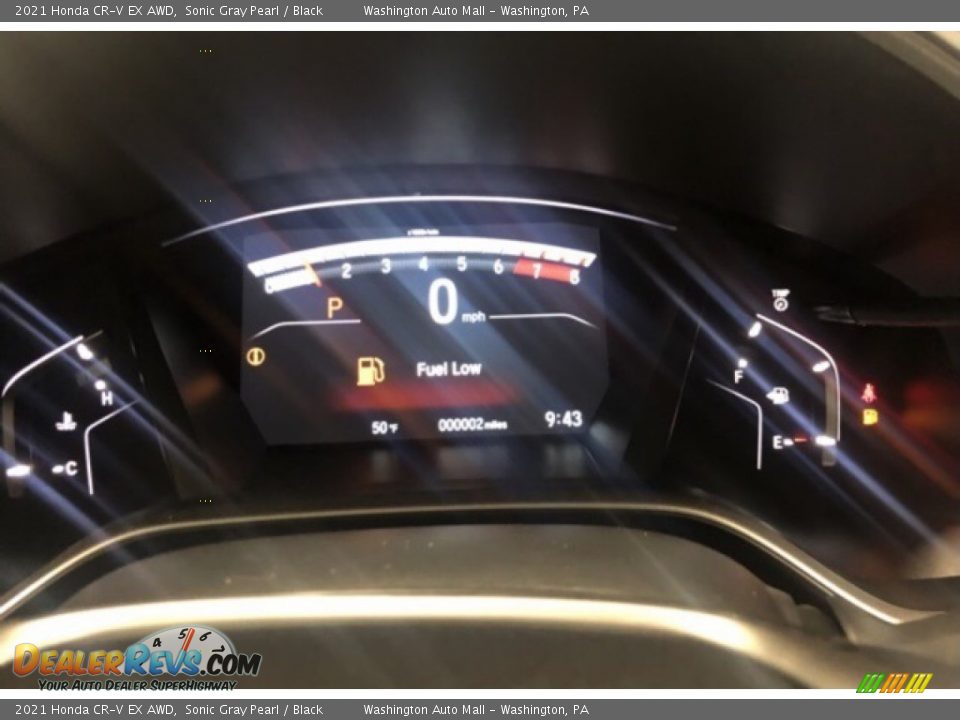 2021 Honda CR-V EX AWD Sonic Gray Pearl / Black Photo #13
