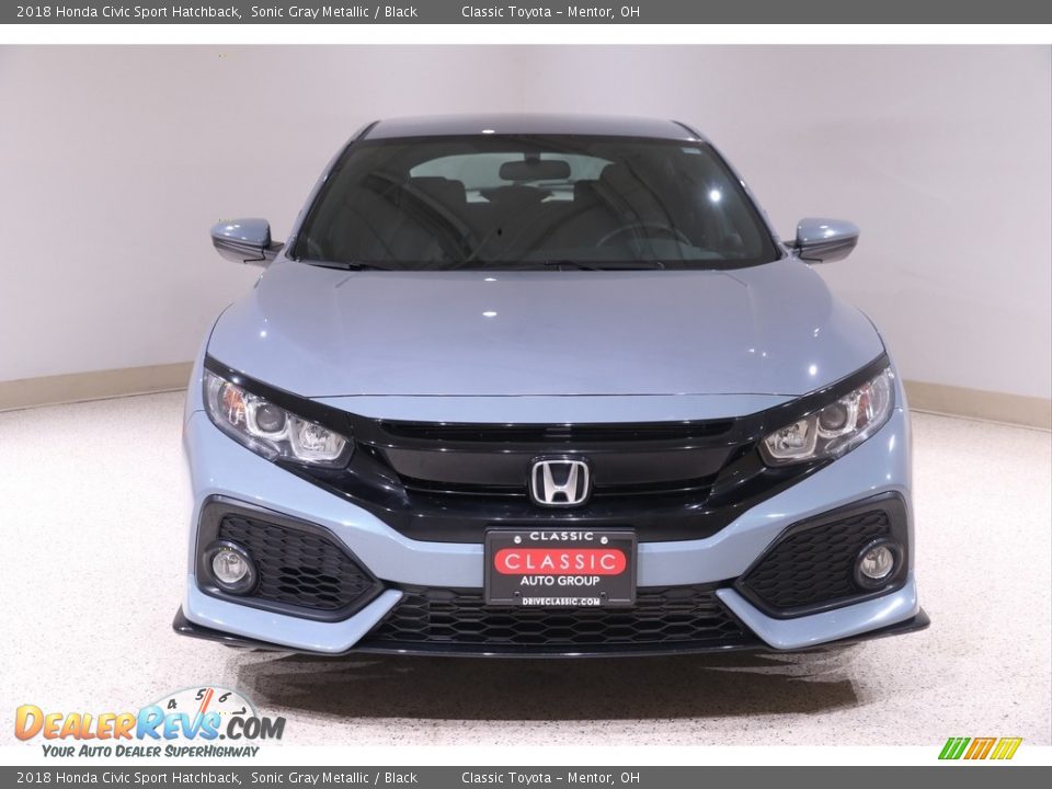 2018 Honda Civic Sport Hatchback Sonic Gray Metallic / Black Photo #2