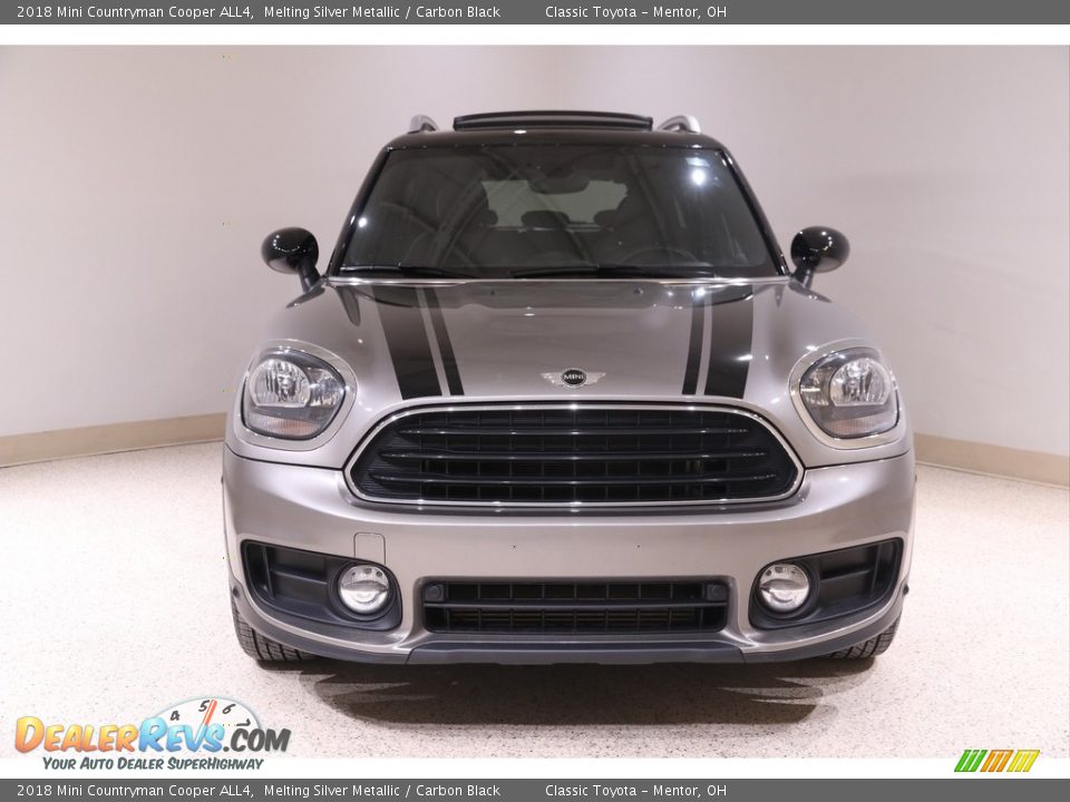 2018 Mini Countryman Cooper ALL4 Melting Silver Metallic / Carbon Black Photo #2