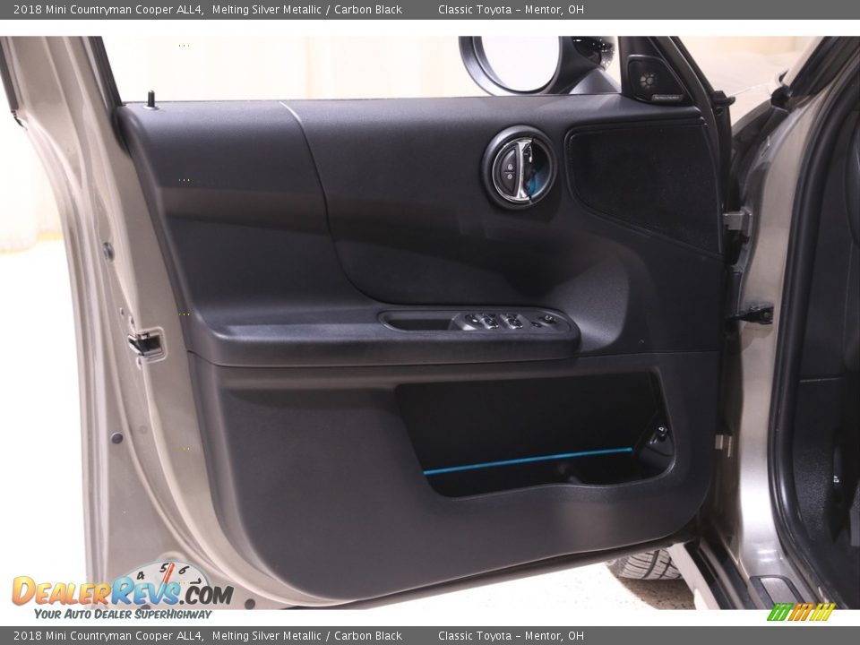 2018 Mini Countryman Cooper ALL4 Melting Silver Metallic / Carbon Black Photo #4