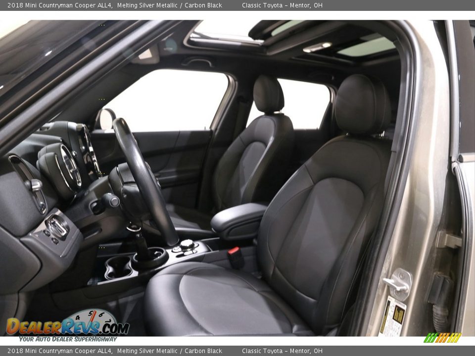 2018 Mini Countryman Cooper ALL4 Melting Silver Metallic / Carbon Black Photo #5