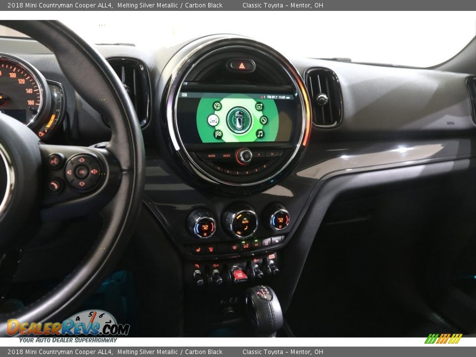 2018 Mini Countryman Cooper ALL4 Melting Silver Metallic / Carbon Black Photo #9