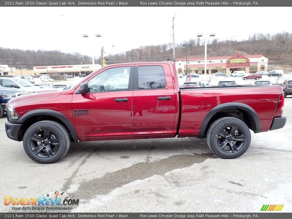 Delmonico Red Pearl 2021 Ram 1500 Classic Quad Cab 4x4 Photo #2