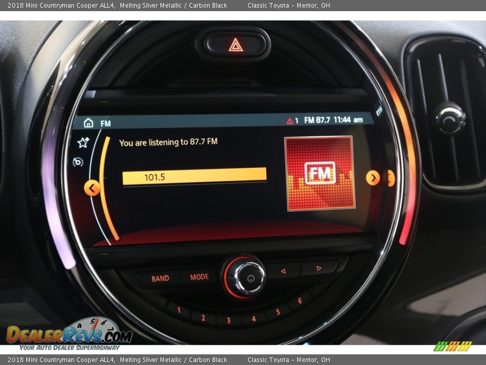 2018 Mini Countryman Cooper ALL4 Melting Silver Metallic / Carbon Black Photo #11