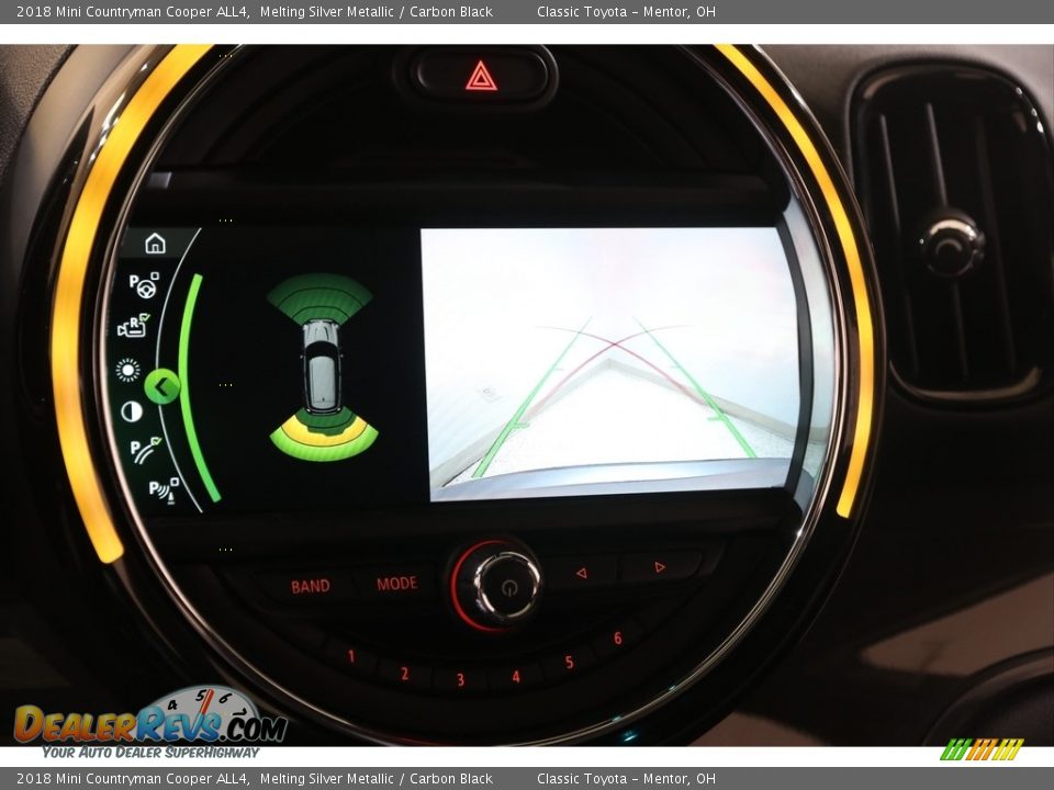 2018 Mini Countryman Cooper ALL4 Melting Silver Metallic / Carbon Black Photo #13