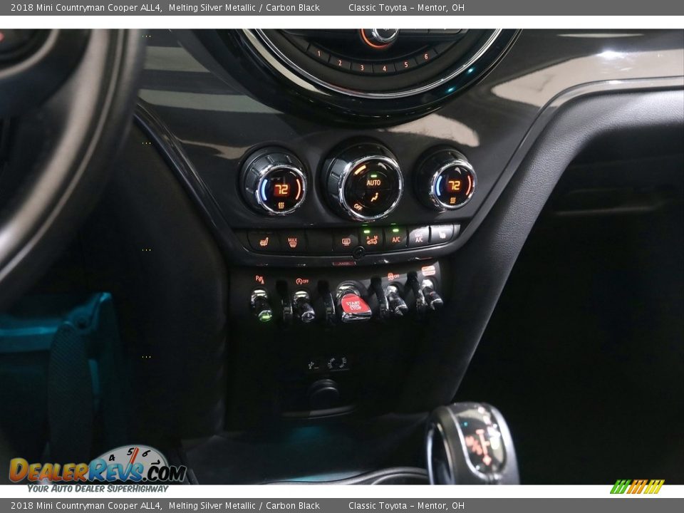 2018 Mini Countryman Cooper ALL4 Melting Silver Metallic / Carbon Black Photo #14