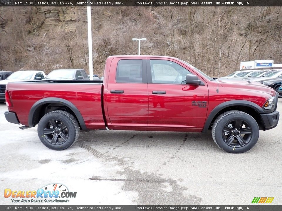 Delmonico Red Pearl 2021 Ram 1500 Classic Quad Cab 4x4 Photo #6