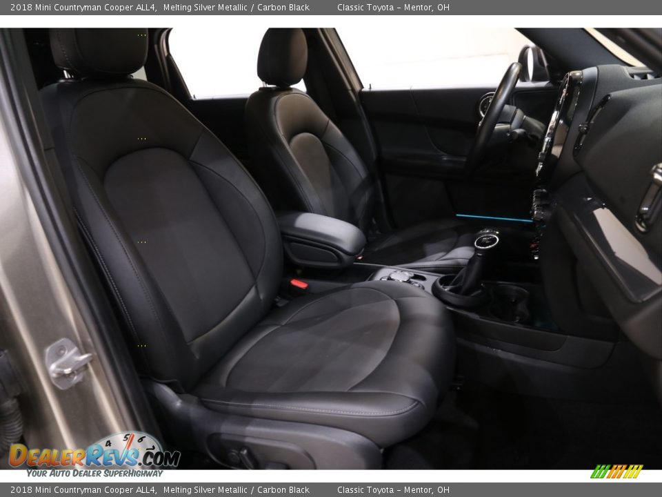 2018 Mini Countryman Cooper ALL4 Melting Silver Metallic / Carbon Black Photo #17