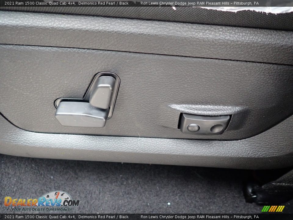 2021 Ram 1500 Classic Quad Cab 4x4 Delmonico Red Pearl / Black Photo #16