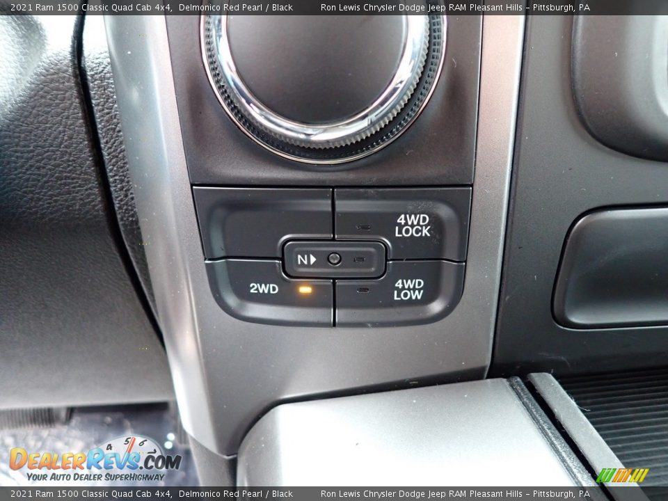 2021 Ram 1500 Classic Quad Cab 4x4 Delmonico Red Pearl / Black Photo #17