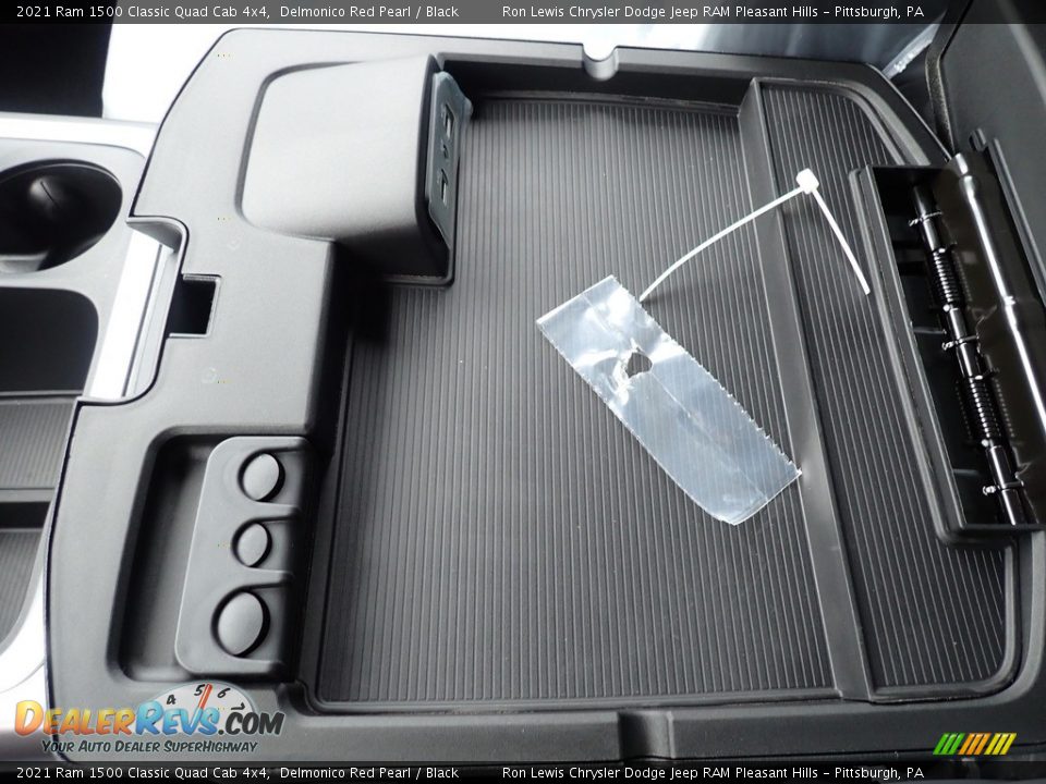 2021 Ram 1500 Classic Quad Cab 4x4 Delmonico Red Pearl / Black Photo #18