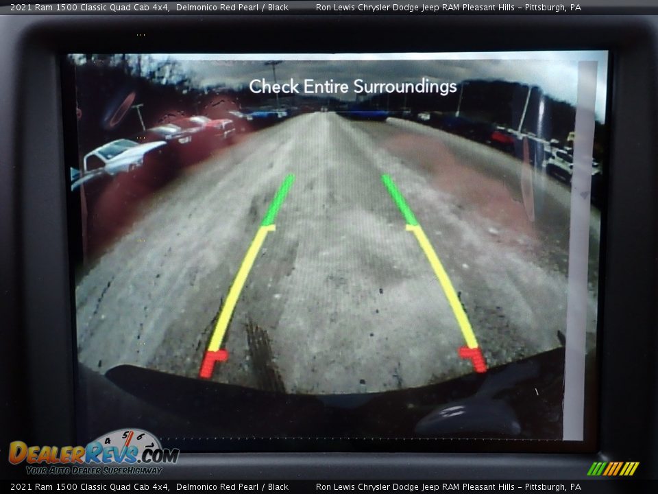 2021 Ram 1500 Classic Quad Cab 4x4 Delmonico Red Pearl / Black Photo #19