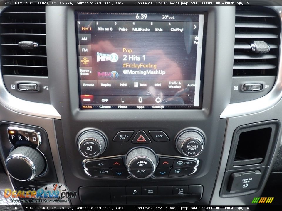 2021 Ram 1500 Classic Quad Cab 4x4 Delmonico Red Pearl / Black Photo #20