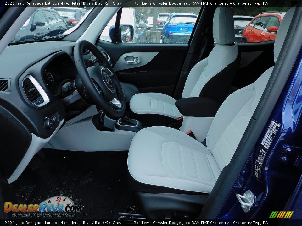 2021 Jeep Renegade Latitude 4x4 Jetset Blue / Black/Ski Gray Photo #11