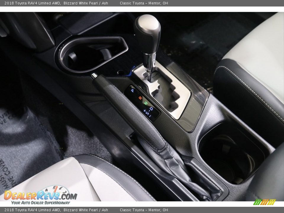 2018 Toyota RAV4 Limited AWD Blizzard White Pearl / Ash Photo #15
