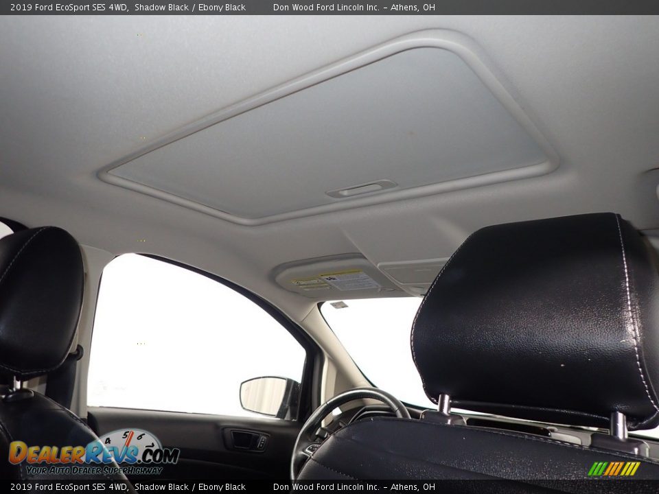 2019 Ford EcoSport SES 4WD Shadow Black / Ebony Black Photo #2