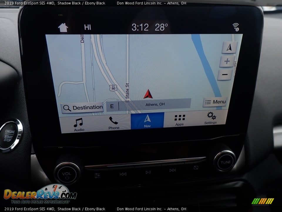 2019 Ford EcoSport SES 4WD Shadow Black / Ebony Black Photo #3