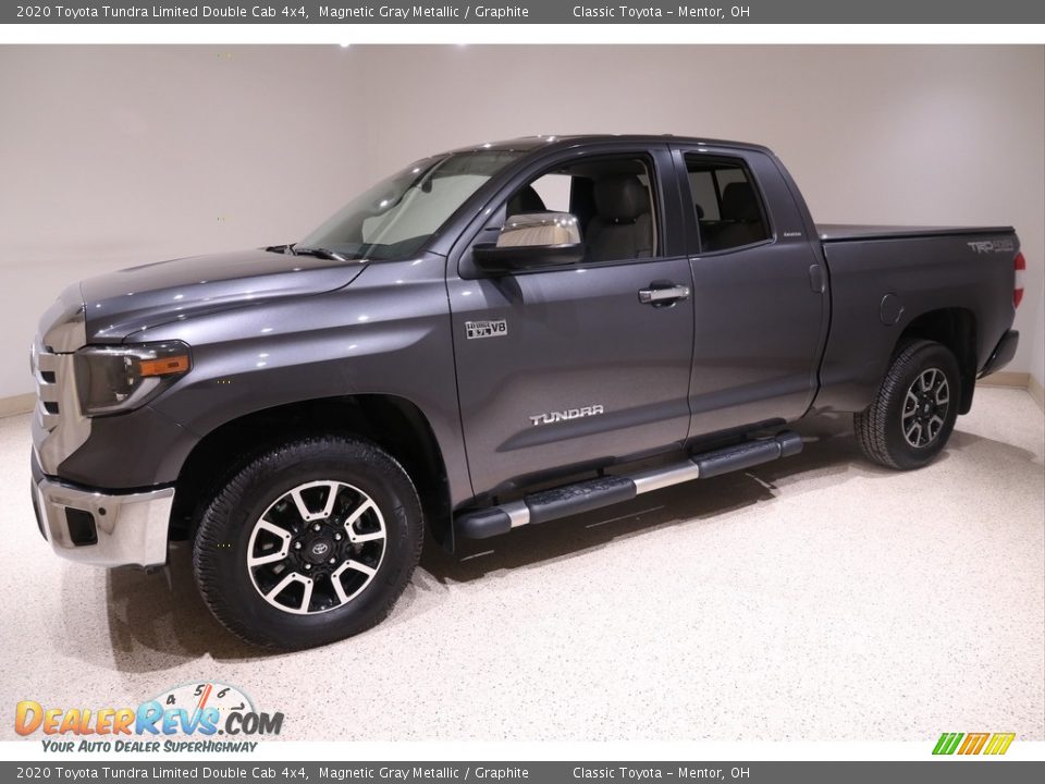 2020 Toyota Tundra Limited Double Cab 4x4 Magnetic Gray Metallic / Graphite Photo #3