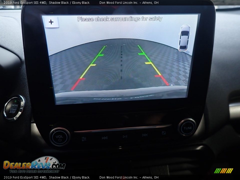 2019 Ford EcoSport SES 4WD Shadow Black / Ebony Black Photo #4