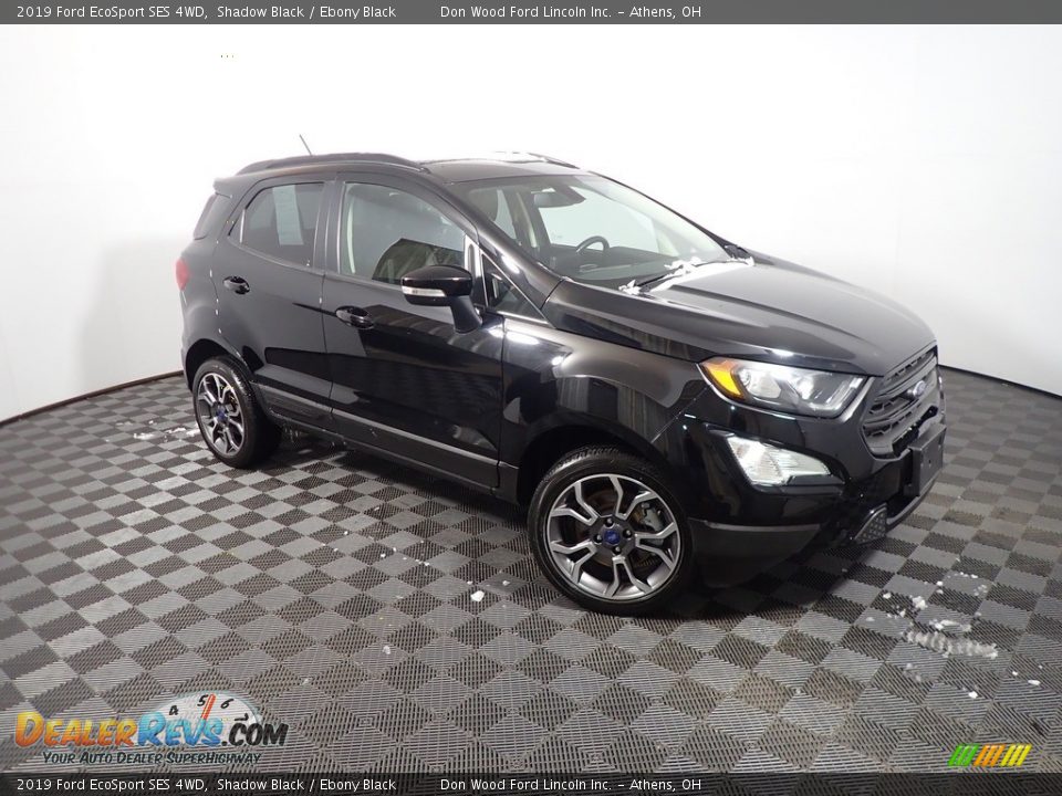 2019 Ford EcoSport SES 4WD Shadow Black / Ebony Black Photo #5