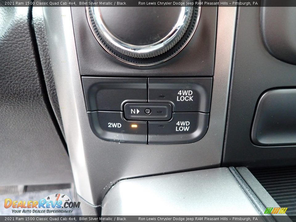 2021 Ram 1500 Classic Quad Cab 4x4 Billet Silver Metallic / Black Photo #17