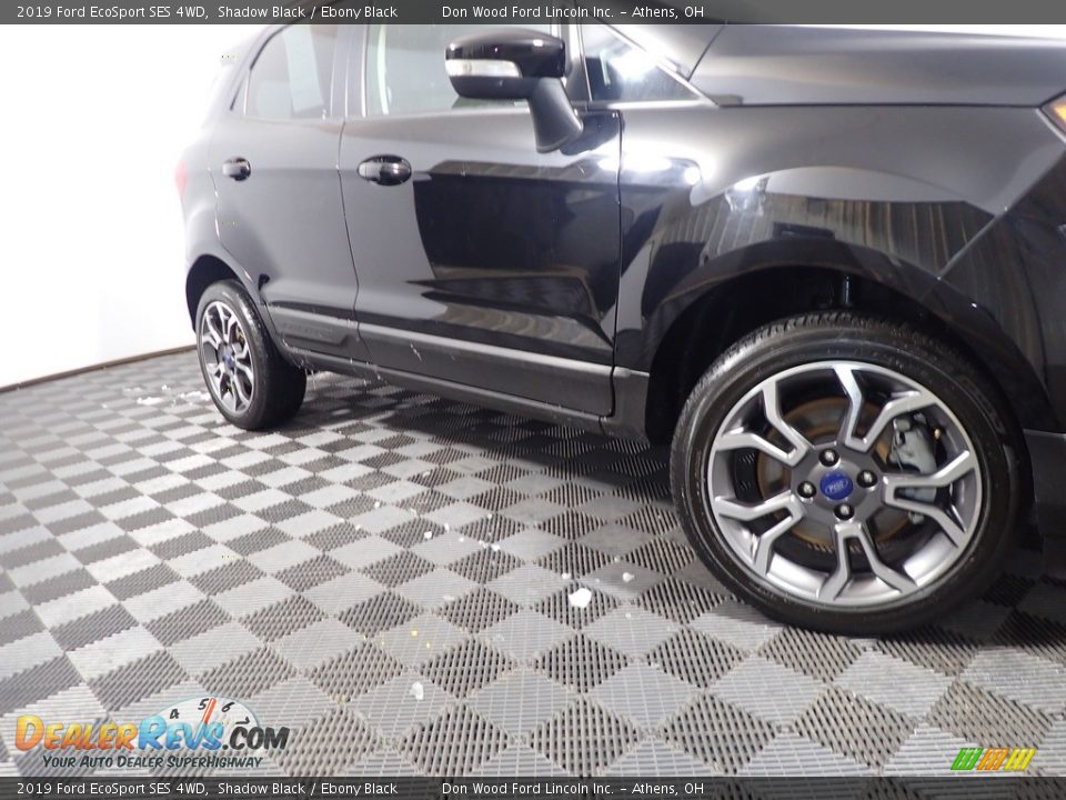2019 Ford EcoSport SES 4WD Shadow Black / Ebony Black Photo #6