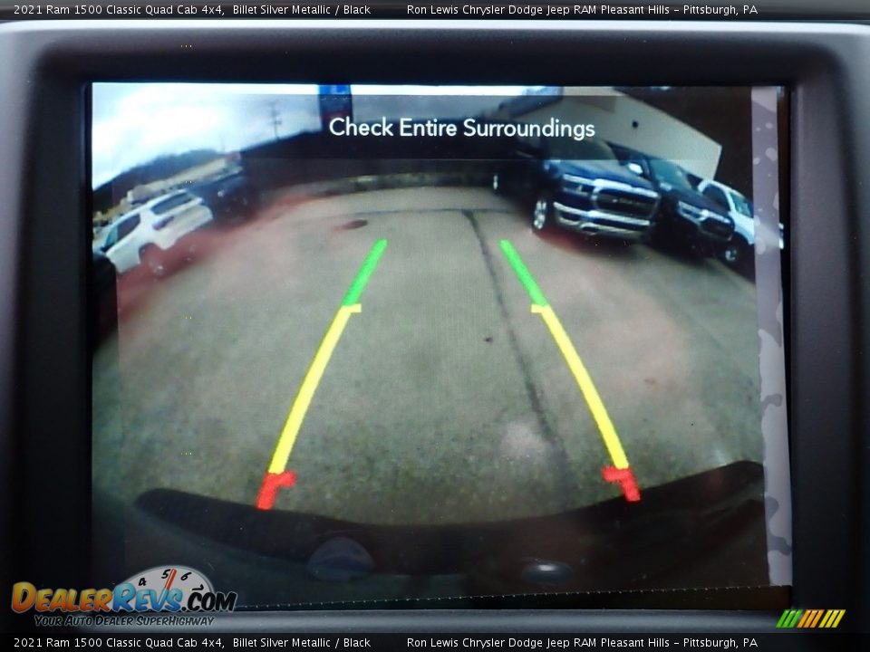 2021 Ram 1500 Classic Quad Cab 4x4 Billet Silver Metallic / Black Photo #19