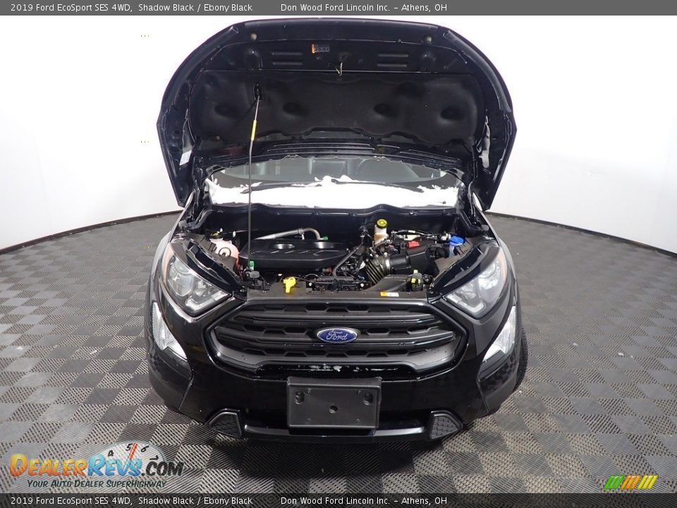2019 Ford EcoSport SES 4WD Shadow Black / Ebony Black Photo #8