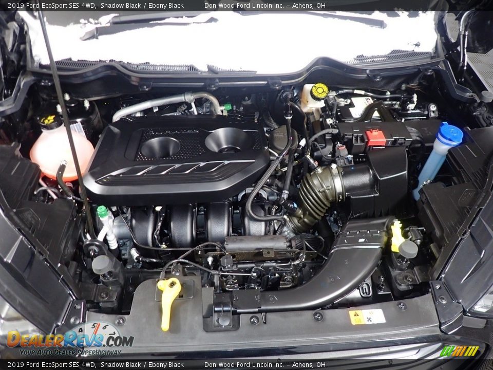 2019 Ford EcoSport SES 4WD Shadow Black / Ebony Black Photo #9