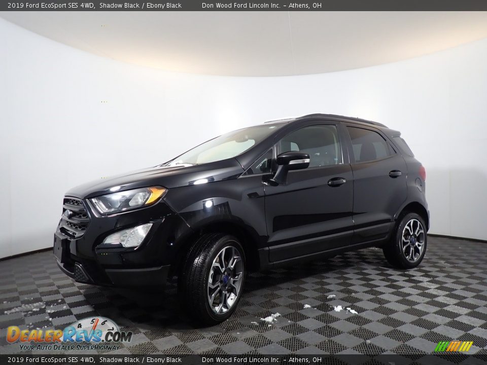 2019 Ford EcoSport SES 4WD Shadow Black / Ebony Black Photo #10