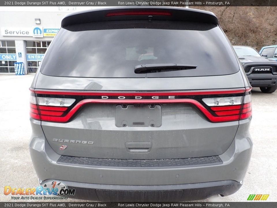 2021 Dodge Durango SXT Plus AWD Destroyer Gray / Black Photo #4